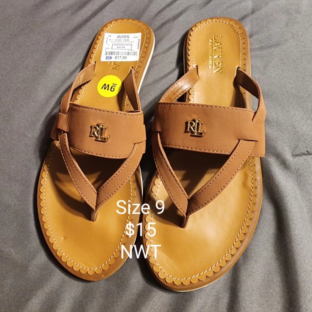 Ralph Lauren flip flops
